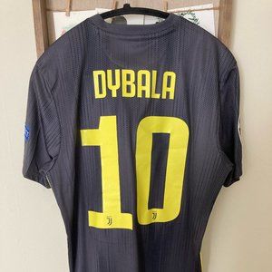 Paulo Dybala Adidas Juventus Third Jersey 18/19 Champions League Patch - Medium